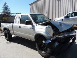 2003 Toyota Tacoma Prerunner Extended Cab Silver 3.4L AT 2WD #Z24626